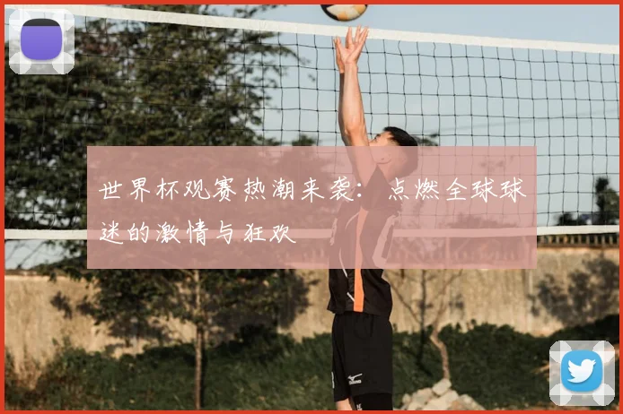 世界杯观赛热潮来袭：点燃全球球迷的激情与狂欢